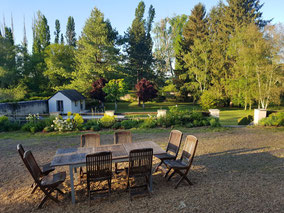 chambres d'hôtes et gîte avec magnifique jardin proche château de Chenonceau et château d'Amboise