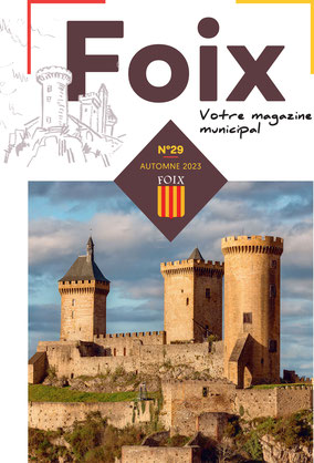 Couverture du Magazine de Foix adapté par Braille & Culture