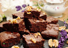 Brownies mit Schoko und Walnüssen