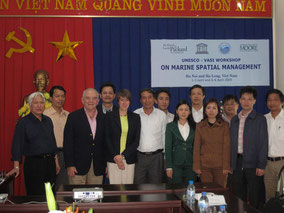 CNE & Fanny Douvere, MSP Training, HaLong Bay, Vietnam, April 2009