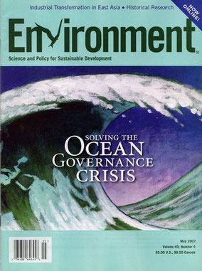 Co-Author, Summary of Work of the NCEAS Ocean Zoning Working Group, Environment, May 2007