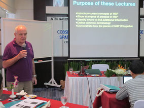 Lecturer, UNEP Train-the_Trainers Course on Coastal and Marine Spatial Planning, Phuket, Thailand, May 2012