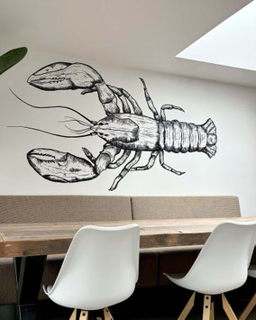 Muurtekening keuken