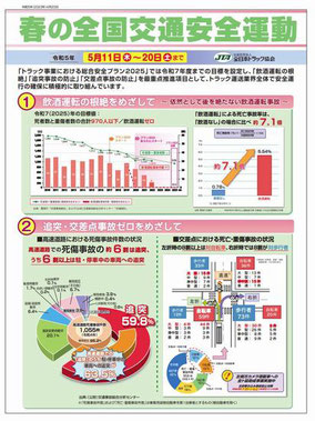 全日本トラック協会 2023 春の全国交通安全運動