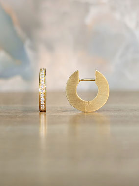 Ohrschmuck, Gloor Goldschmied AG, Aarau, Schmuckkultur Andreas Vögele