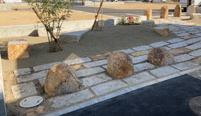 あの伝説の分譲地の万成石の憩いの場
