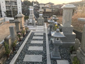 9寸先祖墓+移設工事・倉敷