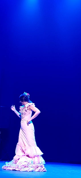 Leidenschaft, Drama, Liebe, Erotik, Freiheit, ganz großes Kino, Sevilla, Cordoba, Granada, Malaga, die Sonne  - ganz Andalusien, wo man so schön das "BOHO LIFE" genießen kann - steckt in diesem Bild - aufgenommen im Flamenco-Theater Sevilla.