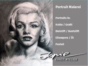 Portraitmaleier und Portraitzeichnungen von Jopie #kohlezeichnung #zeichnenlernen #Portraitzeichnen
