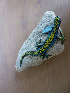 Bild: Gecko auf Stein