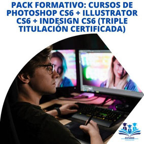 Curso de Photoshop CS6 + Curso de Illustrator CS6 + Curso de Indesign CS6