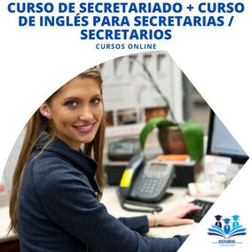 Curso de secretariado + curso de inglés para secretarios
