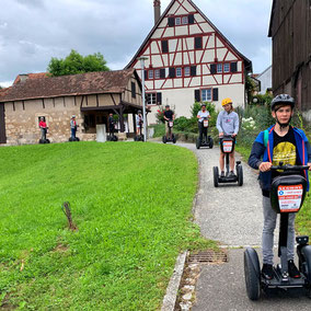 Fahrt mit dem Segway durch das schöne Ötlingen