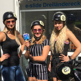 Startpunkt der Segway-Touren am Standort von reell event in Weil am Rhein