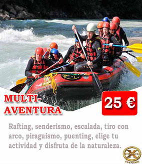 rafting en Murcia