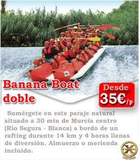 rafting en Murcia