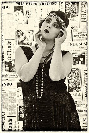 Miss Elinor Divine Pin Up Vintage Fotografie 20er Jahre