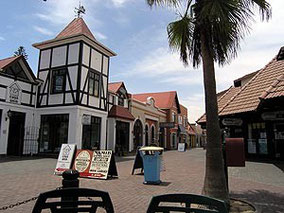 Fußgängerzone am Brauhaus in Swakopmund