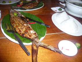 Bangus Fish in einem Resto (Puerto Princesa)