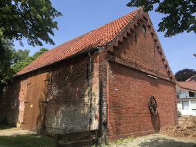 Lagerhaus auf dem Areal des Pflegeheims Haus Rotbuche