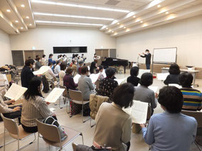 市川市合唱連盟　合唱講習会