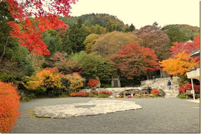 　　　久保田一竹美術館の庭