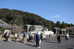 春日神社で（伊賀市川東）