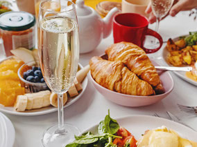 Leckeres Frühstücksbuffet dazubuchbar
