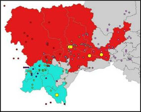 図3-2　岐阜県生息候補地