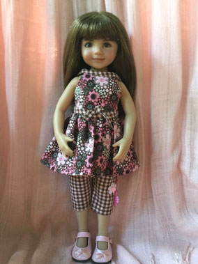 Little Darling by Dianna Effner, in a capri set by Janice Mundy