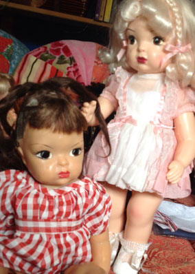 Terri Lee vintage dolls, from 1950's and 1998