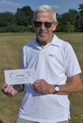 2. Platz Otto Hansen