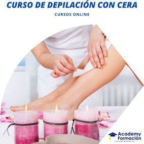 curso de depilación con cera