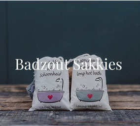 Badzout van Sakkie Kado, origineel cadeau, Zuid-Afrika, verjaardagscadeau, Feestdagen