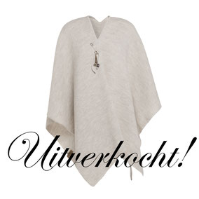 Beige omslagvest Jazz, Knit Factory