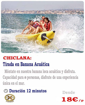banana acuática  en Chiclana de la Frontera