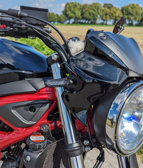 Suzuki SV 650 LED-Lauflichtblinker SORA – vorne