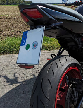 Suzuki SV 650 kurzes Heck – Vorher-Nachher Umbau mit TAI-Bikeparts