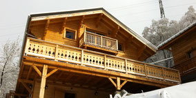 Chalets en bois massif à Valloire (73)