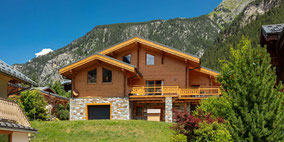 Chalet en bois massif à Pralognan la Vanoise (73)