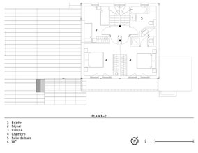 PLAN DU DEUXIEME ETAGE