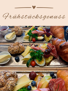 Landcafé Foto Früstücksgenuss