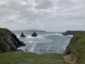 Einer der äußersten physischen Punkte meines Transformationsprozesses: St. Ninian's Isle, Shetland. 