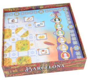 folded space insert organizer barcelona passeig de garcia board&dice
