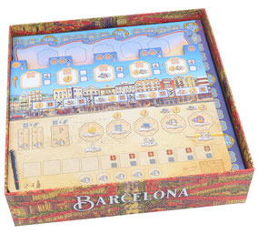 folded space insert organizer barcelona passeig de garcia board&dice