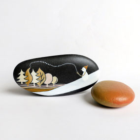 Noel Et Fetes Coeurdepierre Galets Peints Handpainted Stones