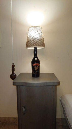 lampada bottiglia baileys