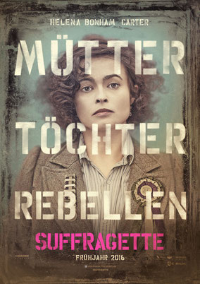 Sarah Gravon - Suffragette - Film - mit Helena Bonham Carter - Concorde - kulturmaterial
