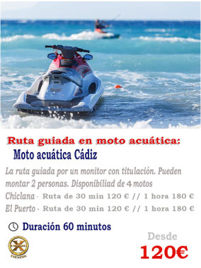 Moto de agua en el puerto