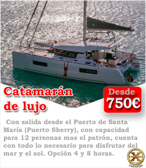Alquiler de barcos en el puerto de Santa Maria